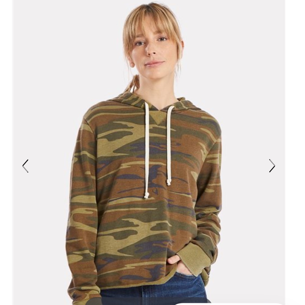 Alternative Women’s Day Off Mineral Wash French Terry Hooded Sweatshirt